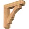 Ekena Millwork Balboa Craftsman Smooth Bracket w/ Offset Brace, Western Red Cedar, 7 1/2"W x 34"D x 34"H BKT0806X34X34BOA04SWR - alternate 1